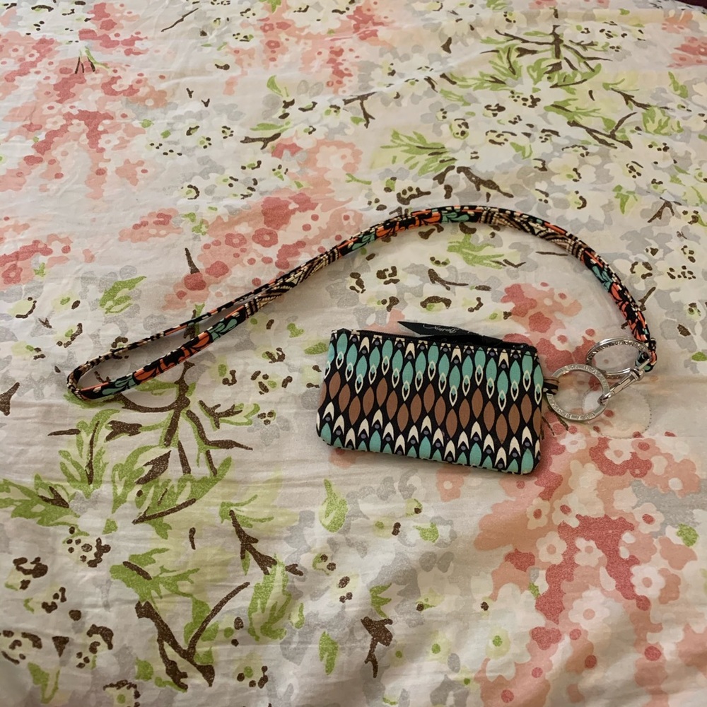 Vera Bradley Lanyard and Card Pouch